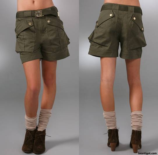 Marlow Twill Shorts by Marc by Marc Jacobs 