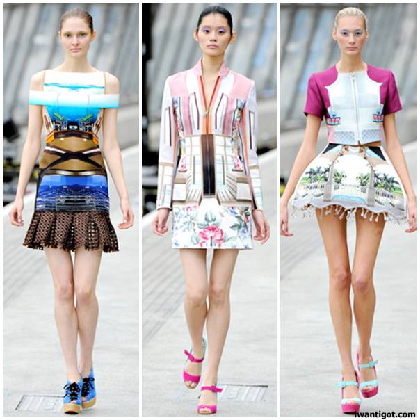 Mary Katrantzou Spring Summer 2011 womens