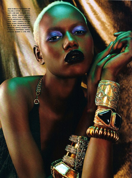 Vogue Italia February 2011 - The Black Allure