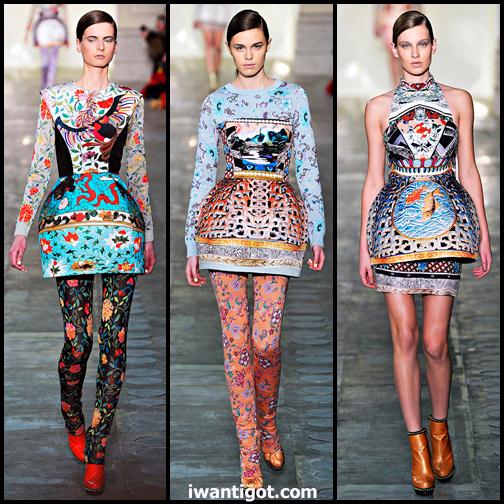 Mary Katrantzou Fall Winter 2011 - 2012