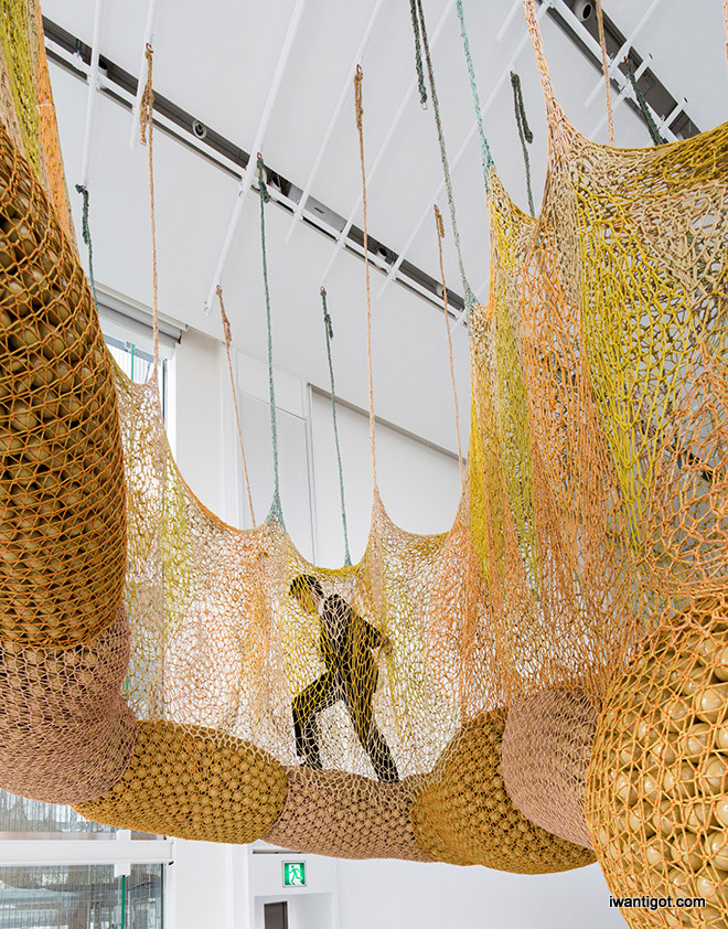 Madness is part of Life by Ernesto Neto - photo: Louis Vuitton, JÃ©rÃ©mie Souteyrat