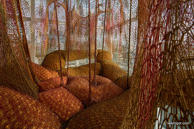 Madness is part of Life by Ernesto Neto - photo: Louis Vuitton, JÃ©rÃ©mie Souteyrat