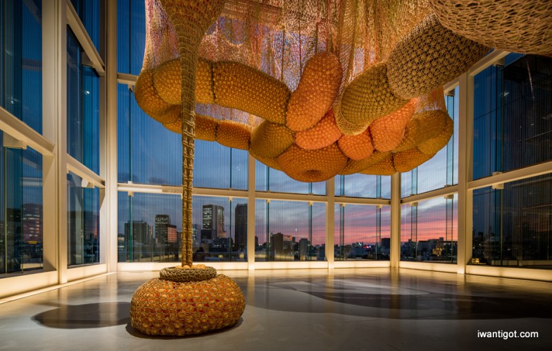 Madness is part of Life by Ernesto Neto - photo: Louis Vuitton, JÃ©rÃ©mie Souteyrat