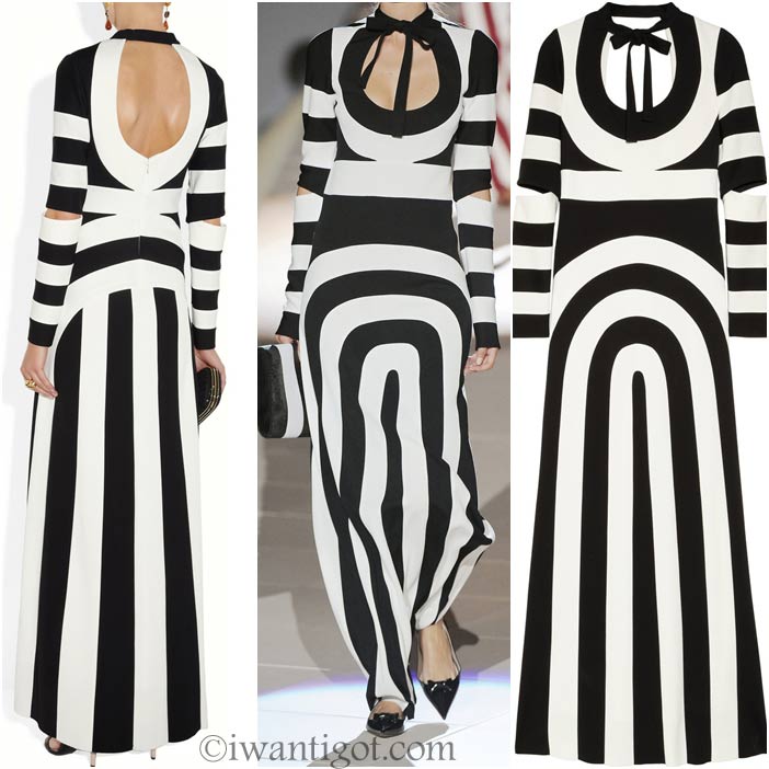 Striped Maxi Dress by Marc Jacobs