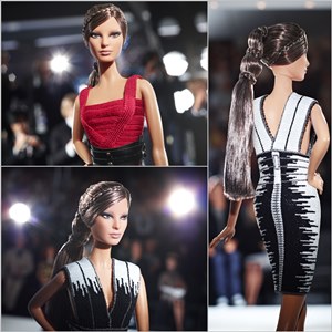 Hervé Léger by Max Azria Barbie