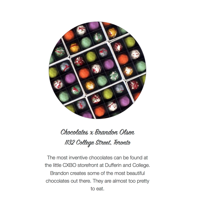 I want - I got 2016 Holiday Gift Guide - Chocolates x Brandon Olsen